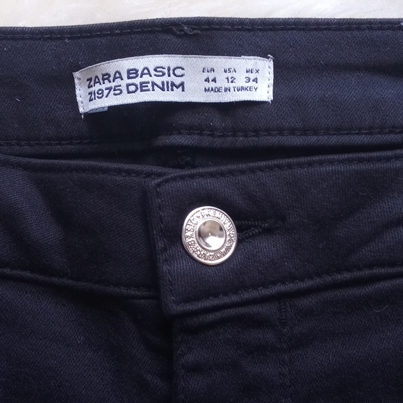 Black Zara Jeans 9.5" - Picture 4 of 4